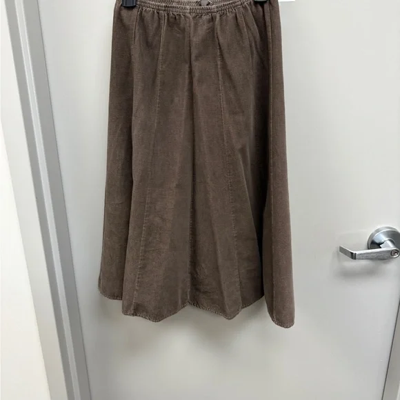 J. Jill Taupe Corduroy Skirt XSPsize - Picture 11 of 14